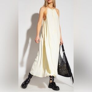 ALLSAINTS Aida Maxi Dress Size 2 in Sunny Yellow